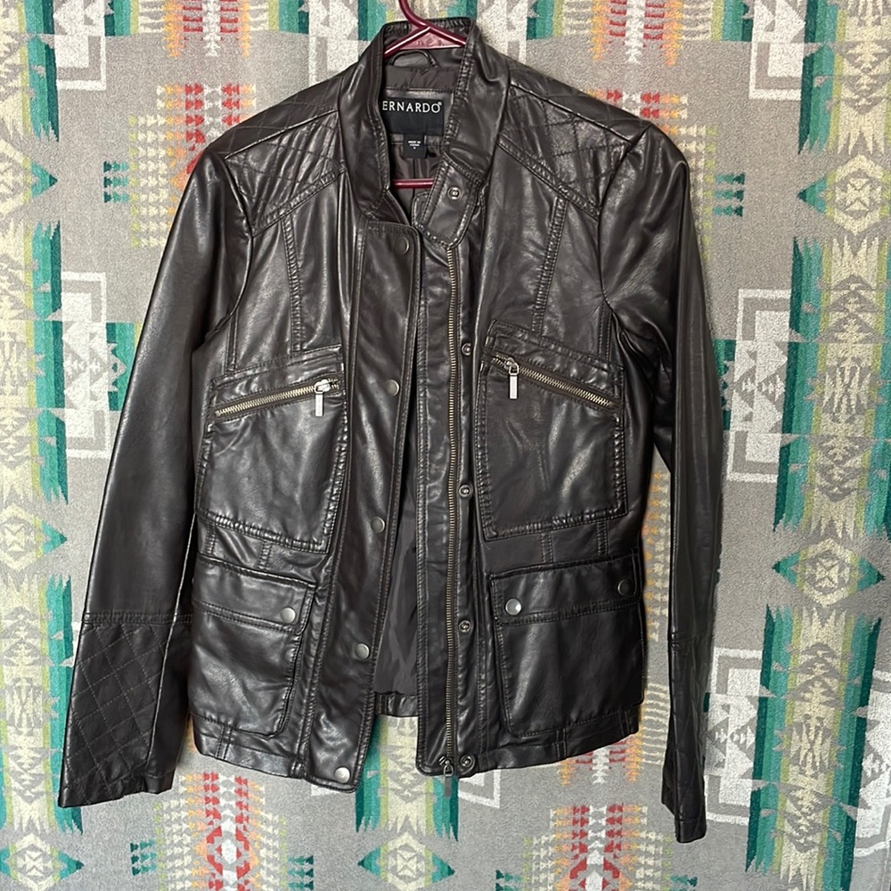 Super soft pleather jacket